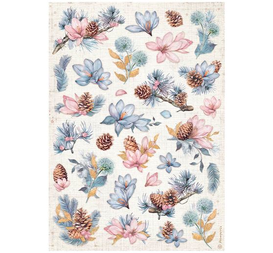 Motif straw silk assortment "Dewdrops"
