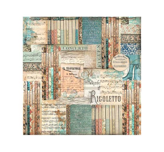 Assortiment de tissus "Music"