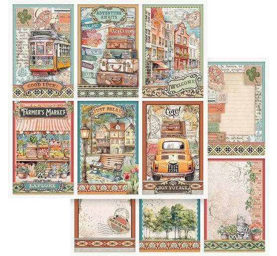 Scrapbook-Block "Art of Travelling"