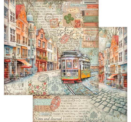 Scrapbook-Block "Art of Travelling"