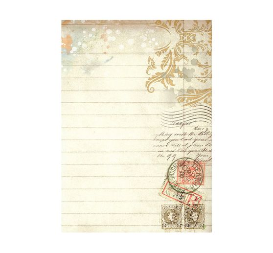 Motif straw silk backgrounds "Art of Travelling"