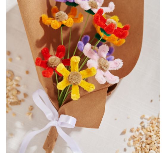 VBS Chenilledraht "Farbenmix", 30 cm, 20er-Set