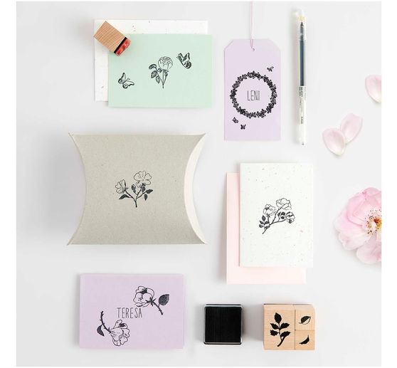 Set de tampons XL « La vie en rose »