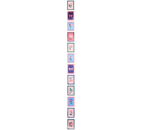 Rouleau d'autocollants "Timbres-poste"