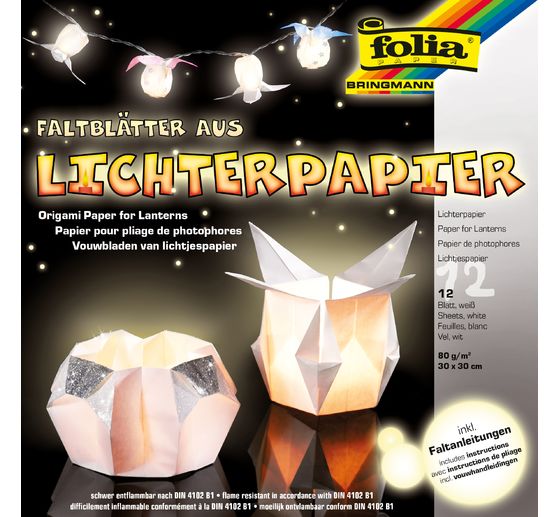 Origami Lichterpapier