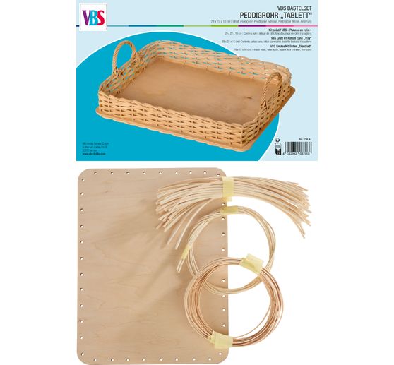 VBS Craft kit Rattan cane "Tray"