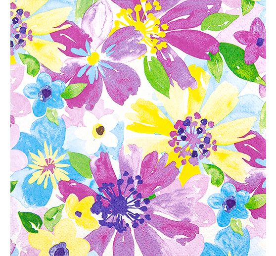 Serviettes « Diversité florale »