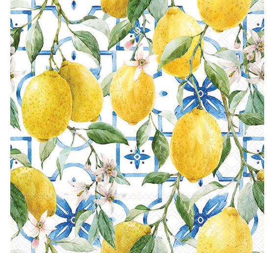 Napkin "Mediterranean lemons"