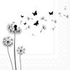 Serviette « Blowing Away »