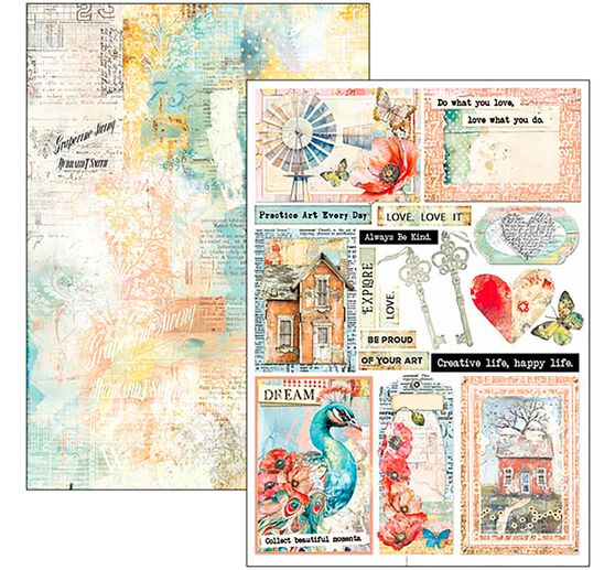 Paper set "Majestic Dream"