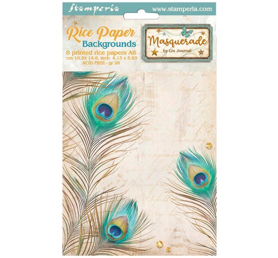Motif straw silk backgrounds "Masquerade"
