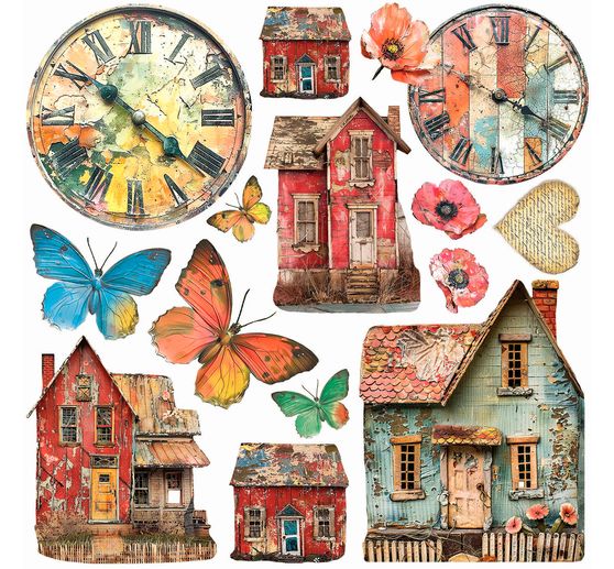 Papier vitrail à motifs "Majestic Dream"