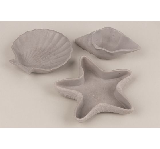 Moules en silicone « Étoile de mer & coquillages »