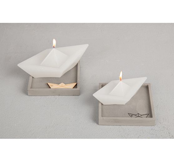 Silicone casting mould "Origami boats"