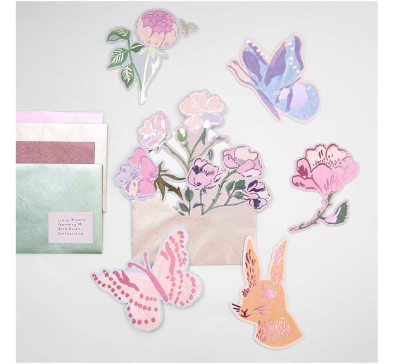 Set de cartes "La Vie En Rose"