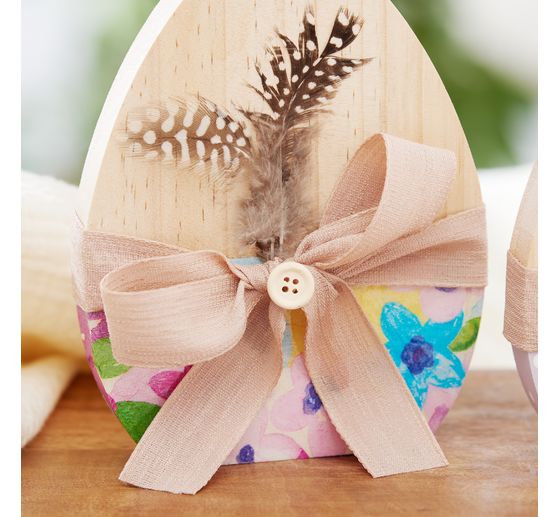 VBS Holz-Eier "Flach"