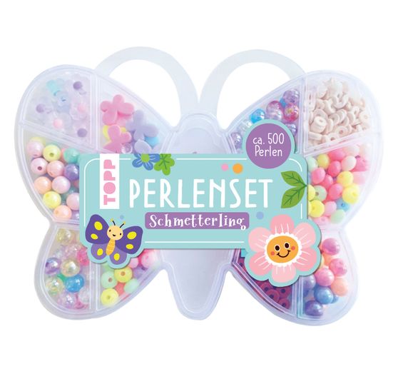 Set de perles « Schmetterlinge »