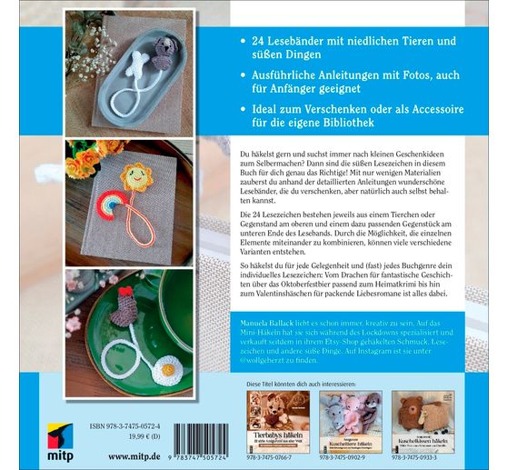 Book ""Amigurumi-Lesezeichen häkeln"
