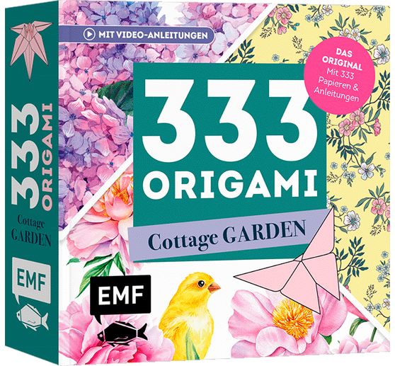Book "333 Origami - Cottage Garden"