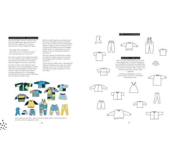 Livre « Patchwork – Kinderkleidung nähen »