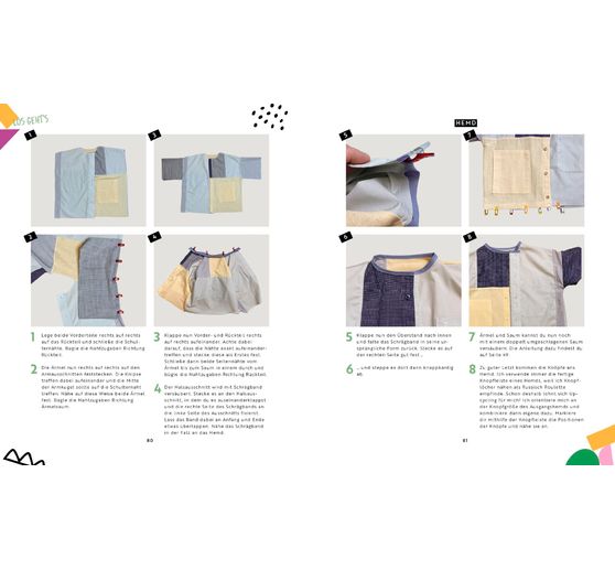 Livre « Patchwork – Kinderkleidung nähen »