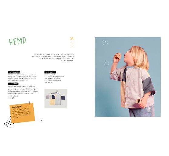 Livre « Patchwork – Kinderkleidung nähen »