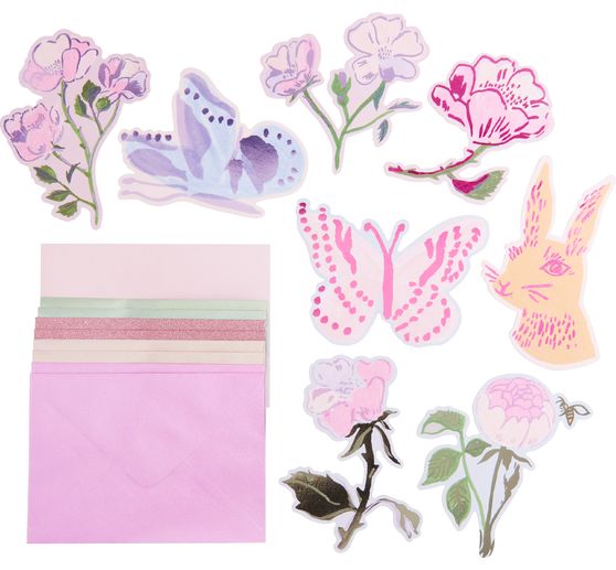 Set de cartes "La Vie En Rose"