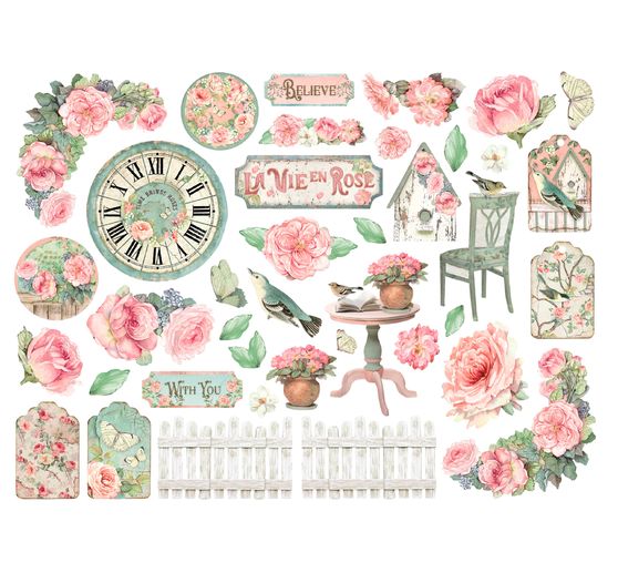 Motifs à découper "House of Roses"