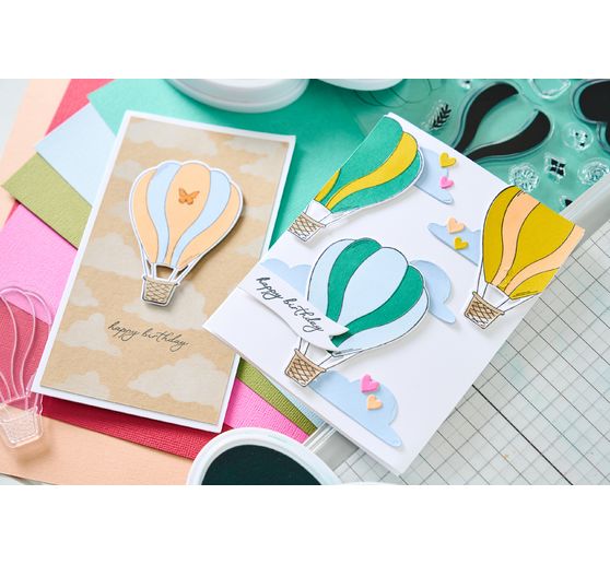 Sizzix Framelits Stanzschablone "Up and Away by Catherine Pooler"