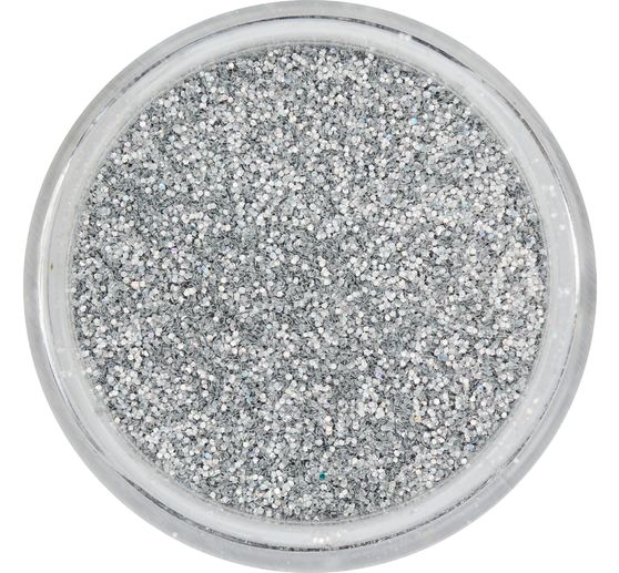 Assortiment de particules or-argent, 9 pots