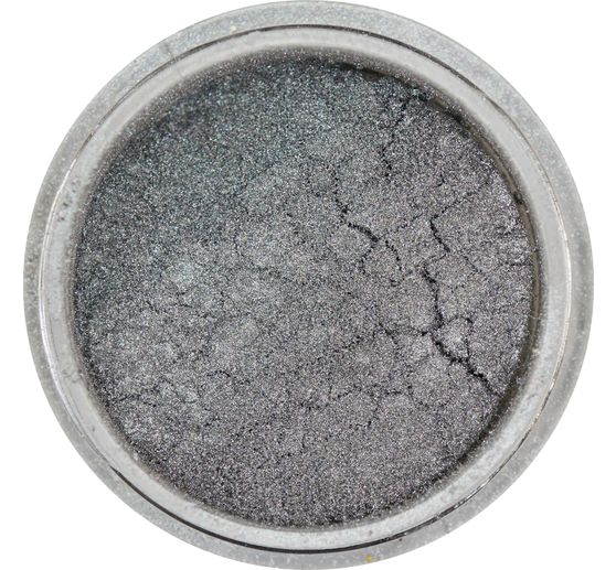 Assortiment de particules or-argent, 9 pots