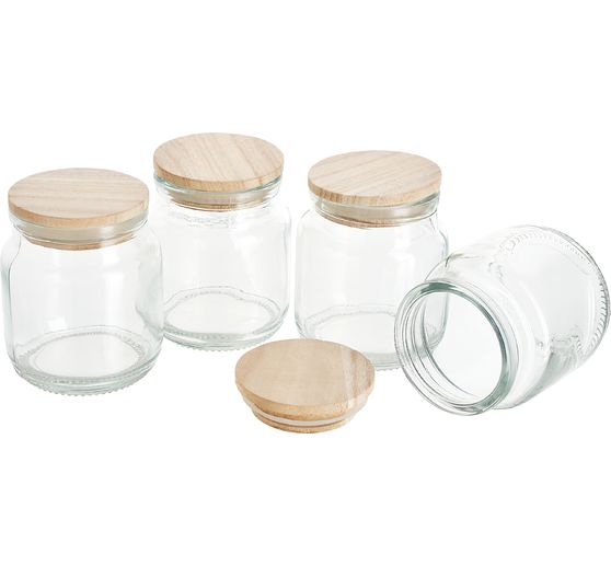 VBS Vorratsglas mit Holzdeckel