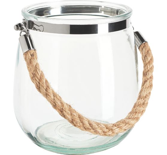 VBS Windlicht-Glas mit Kordel