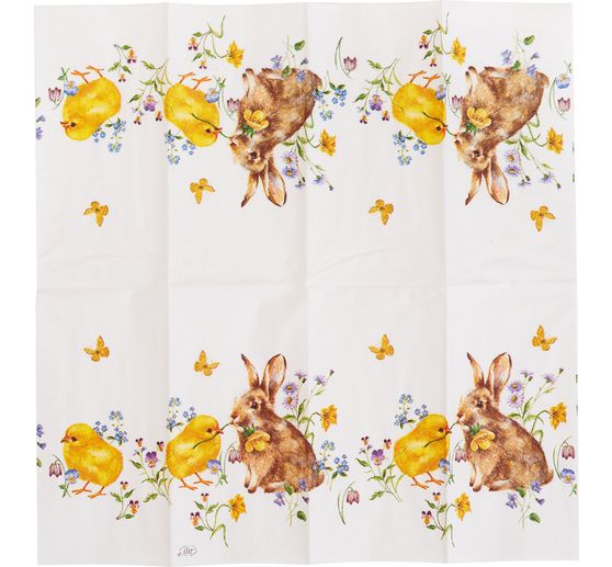 Mouchoirs en papier « Lapin & Poussin »