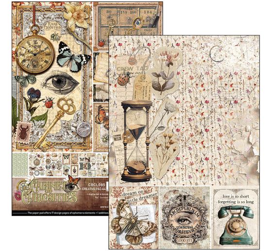 Assortiments de papiers "Cabinet of Curiosities"