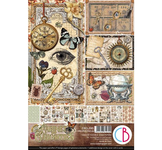 Assortiments de papiers "Cabinet of Curiosities"