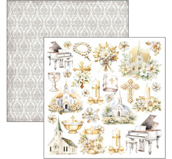 Papier de scrapbooking "Blessing Day"