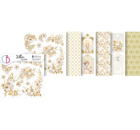 Papier vitrail à motifs "Blessing Day"