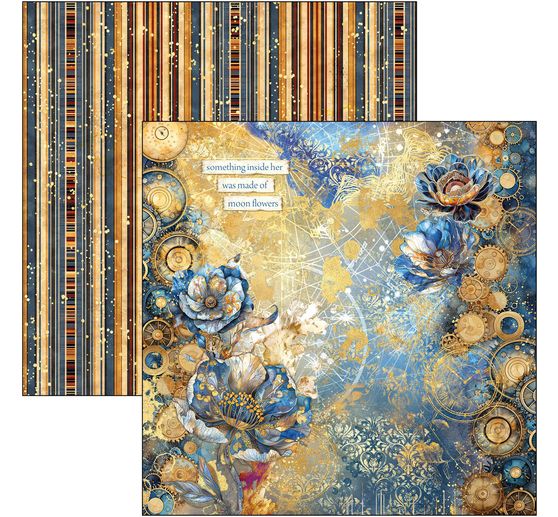Papier de scrapbooking "Celestial"