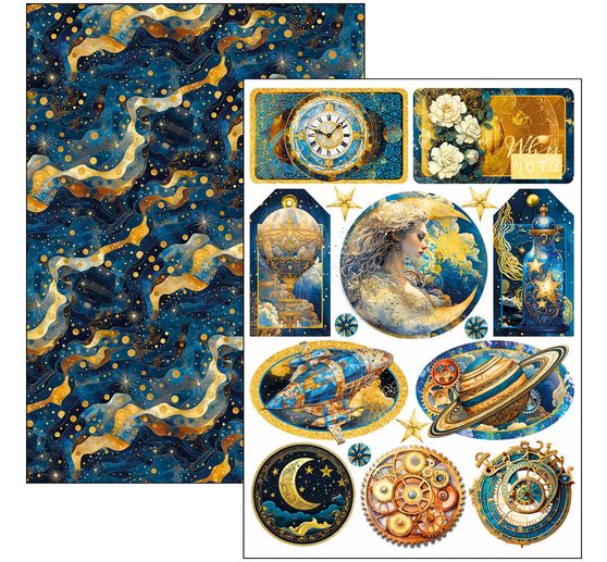 Papier-Set "Celestial"