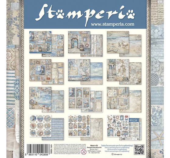 Bloc de scrapbooking "Silent Sea"