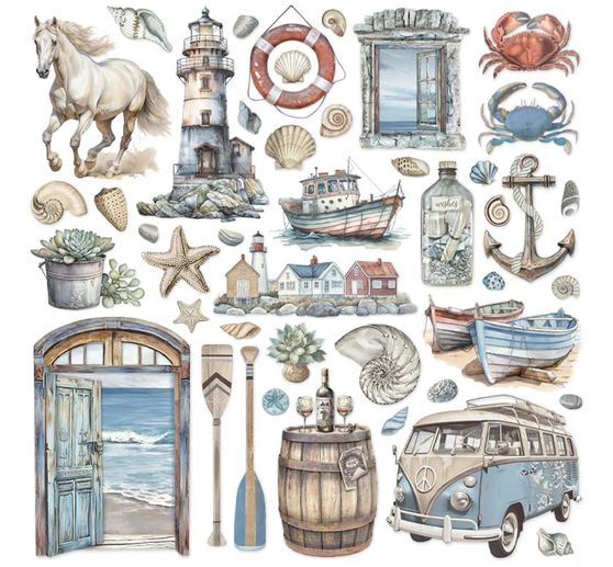 Bloc de scrapbooking "Silent Sea"