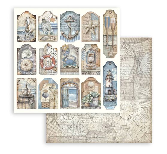 Bloc de scrapbooking "Silent Sea"