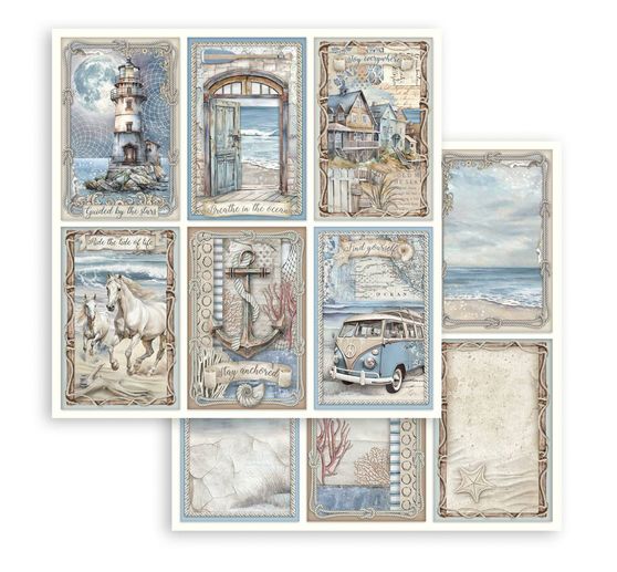 Bloc de scrapbooking "Silent Sea"