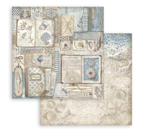 Bloc de scrapbooking "Silent Sea"