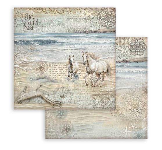 Bloc de scrapbooking "Silent Sea"