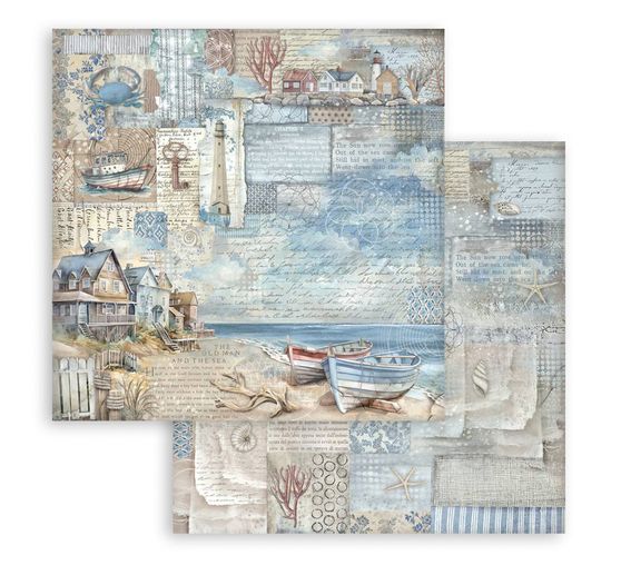 Bloc de scrapbooking "Silent Sea"