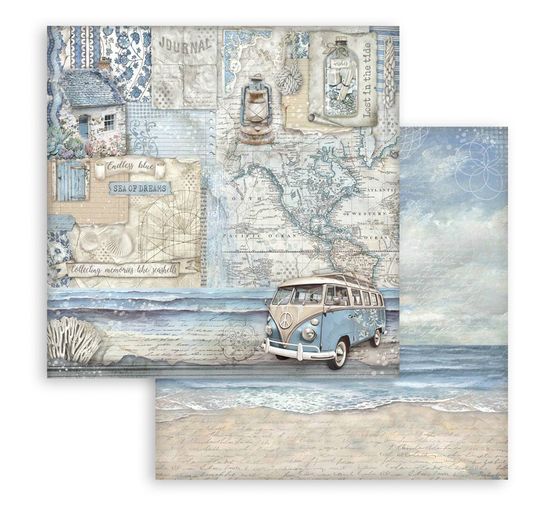 Bloc de scrapbooking "Silent Sea"