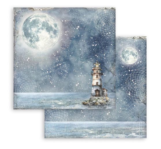 Scrapbook-Block "Silent Sea Backgrounds"