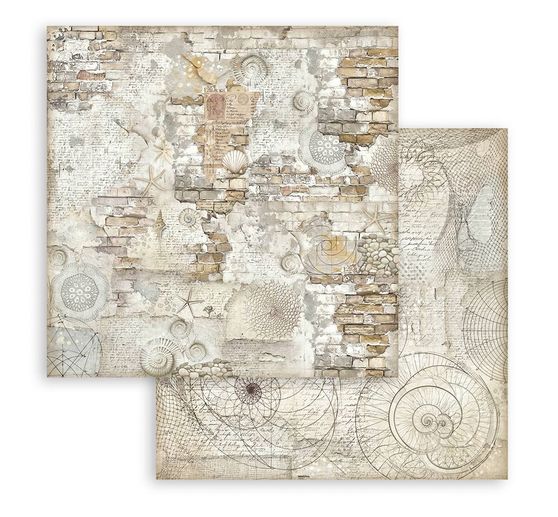 Scrapbook-Block "Silent Sea Backgrounds"